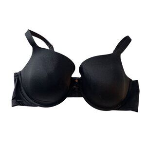 Savage X Fenty Black Padded Underwire Bra With Strappy Back Design Size 46C Adju